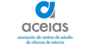 Logo di ACEIAS, l'associazione dei centri di studio di lingue delle Asturie.