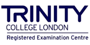 Logo di Trinity College London, centro d'esame registrato.