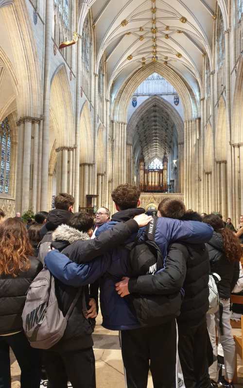 Studenti Cattedrale di York