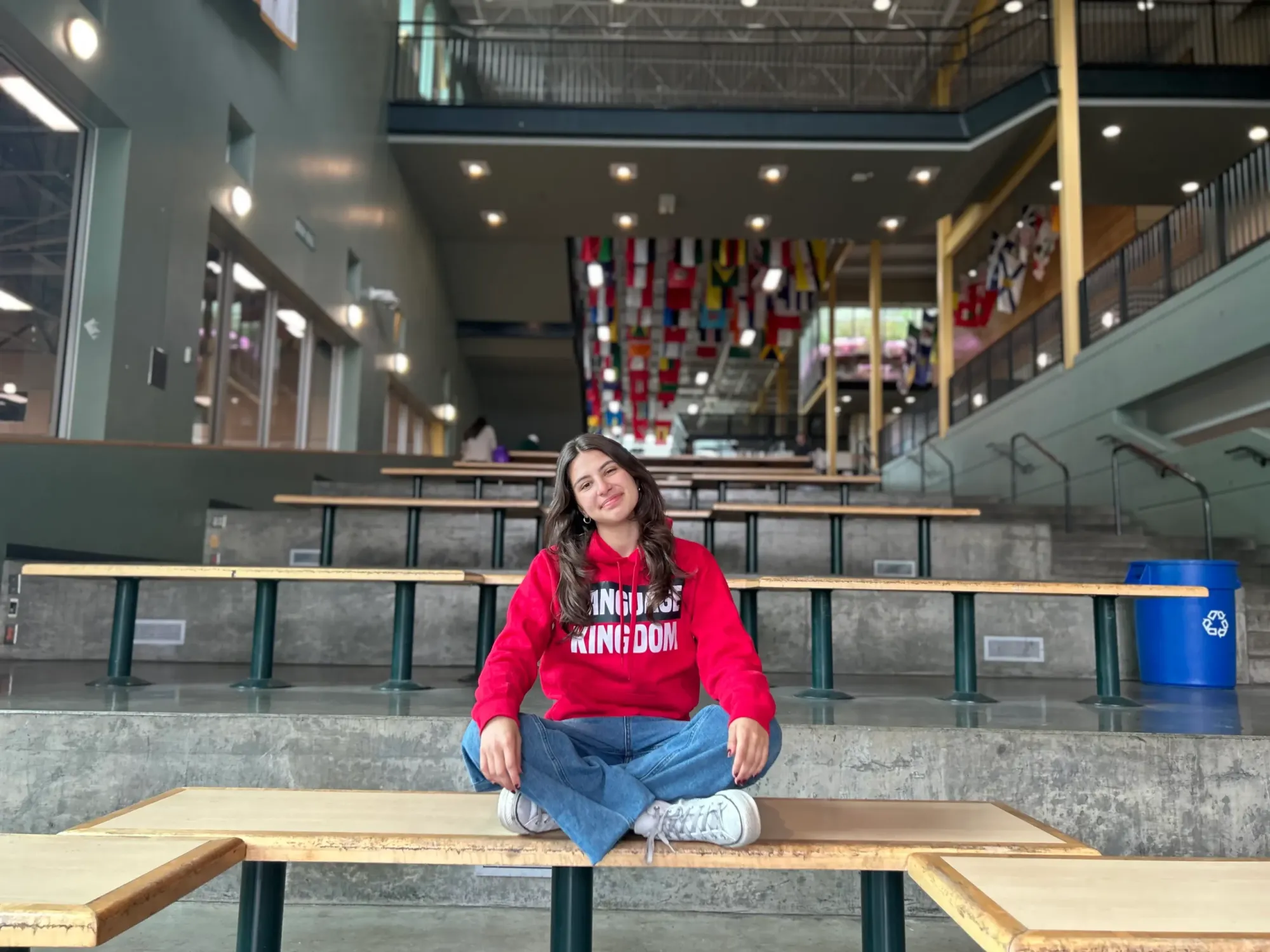 Studentessa italiana che studia in Québec, Canada, durante il suo anno all’estero con LK Italy